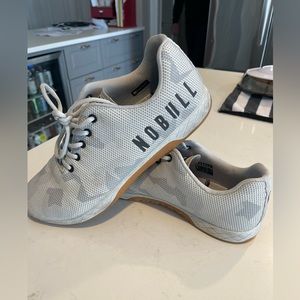 Mens NOBULL white camo trainer 13